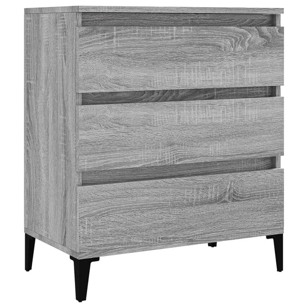 Graues Sideboard Wissam 60x35x70cm (Holz)