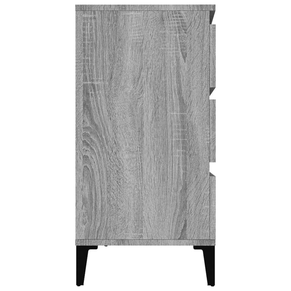 Graues Sideboard Wissam 60x35x70cm (Holz)