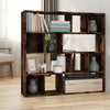 Räuchereiche Bücherregal/Raumteiler Provian 105x24x102cm