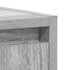 Grauer Badezimmerschrank Ozsvath 60x33x61cm (Holz)