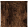 Wandregal Michelangelo aus geräucherter Eiche 102x30x29cm (Holz)