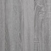 Graues Wandregal Michelangelo 102x30x29cm (Holz)