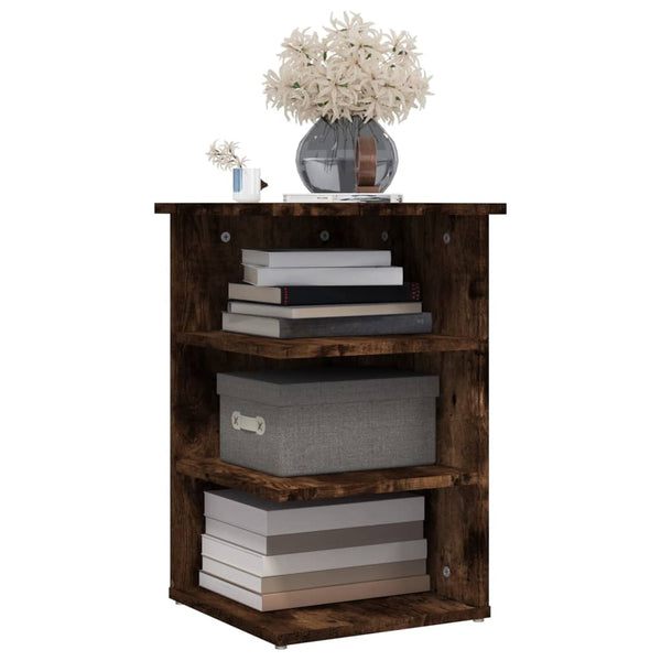 Räuchereiche Beistellschrank Medine 35x35x55cm (Holz)