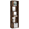 Räuchereiche-Bücherregal Filaldelfia 45x24x160cm (Holz)