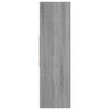 Graues Bücherregal Simbrioara 97,5x29,5x100cm (Holz)