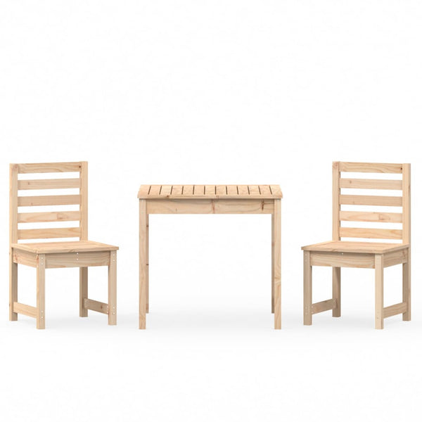 Bistro-Set Artenis (3-teilig, Kiefer)