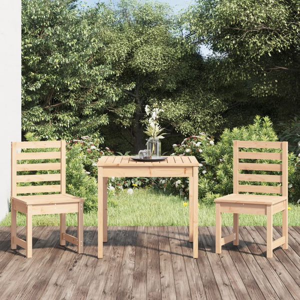 Bistro-Set Artenis (3-teilig, Kiefer)