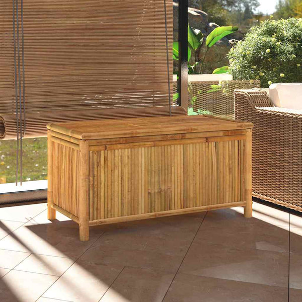 Außenaufbewahrungsbox Nazif 110x52x55cm (Bambus)