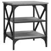Grauer Beistelltisch Toliana 40x42x50cm (Holz)