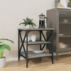 Grauer Beistelltisch Toliana 40x42x50cm (Holz)