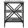Grauer Beistelltisch Toliana 40x42x50cm (Holz)