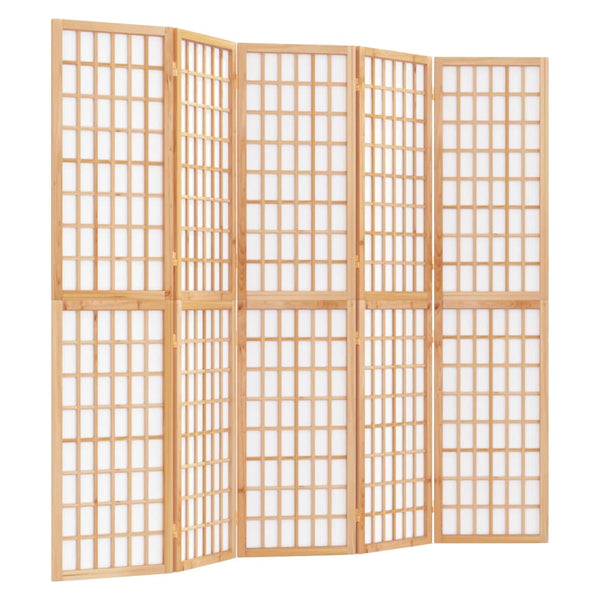 Tilanjakaja 5 paneelia japanilaistyylinen Vartelica 200x170cm