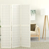 Weißer Raumteiler 3 Paneele japanischer Stil Vartelica 120x170cm