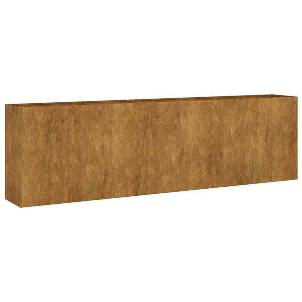 Corten-Stahl Hochbeet Bosnegeanu 280x40x80cm