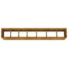 Corten-Stahl Hochbeet Bosnegeanu 280x40x80cm