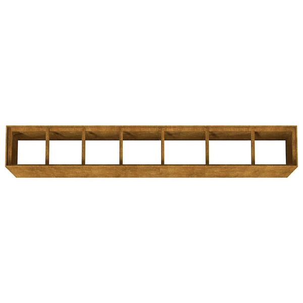 Corten-Stahl Hochbeet Bosnegeanu 280x40x80cm