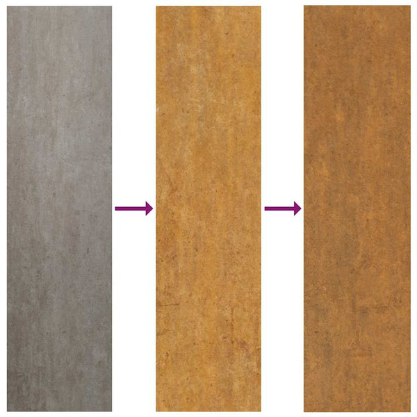 Corten-Stahl Hochbeet Bosnegeanu 280x40x80cm