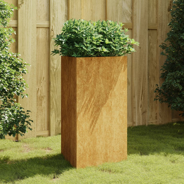 Cortenstahl Gartenblumenkasten Gemur 50x43x75cm