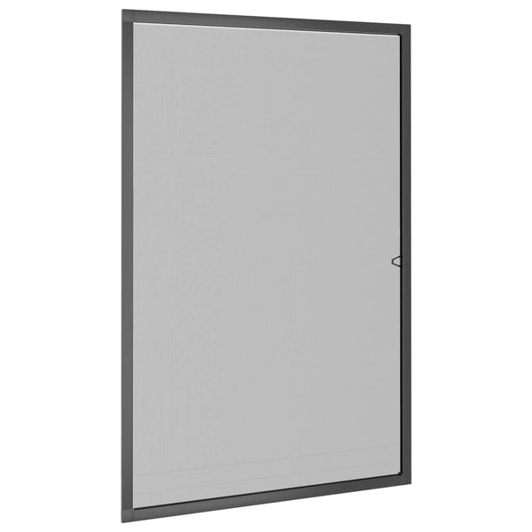 Antrasiitti hyönteisverkko ikkunaan Chestina 90x120cm
