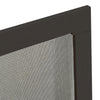 Anthrazitfarbenes Insektenschutzgitter für Fenster Chestina 100x120cm
