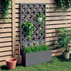 Blumenkasten mit Spalier Gaiesti 65x33x135cm (wpc)