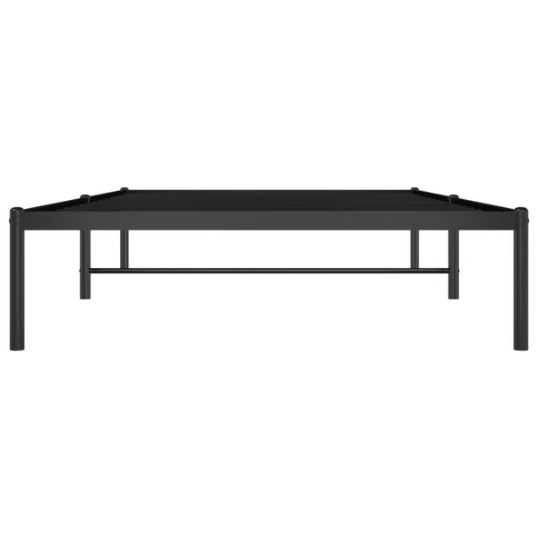 Musta sängynrunko Necsoiu 107x203cm (metalli)