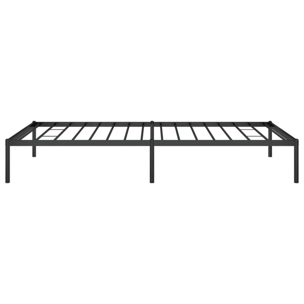Musta sängynrunko Necsoiu 107x203cm (metalli)