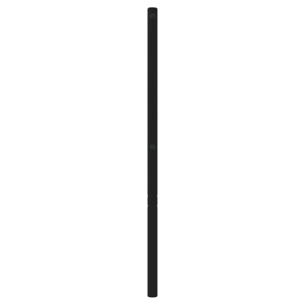 Musta metallinen sängynpääty Smil 180cm