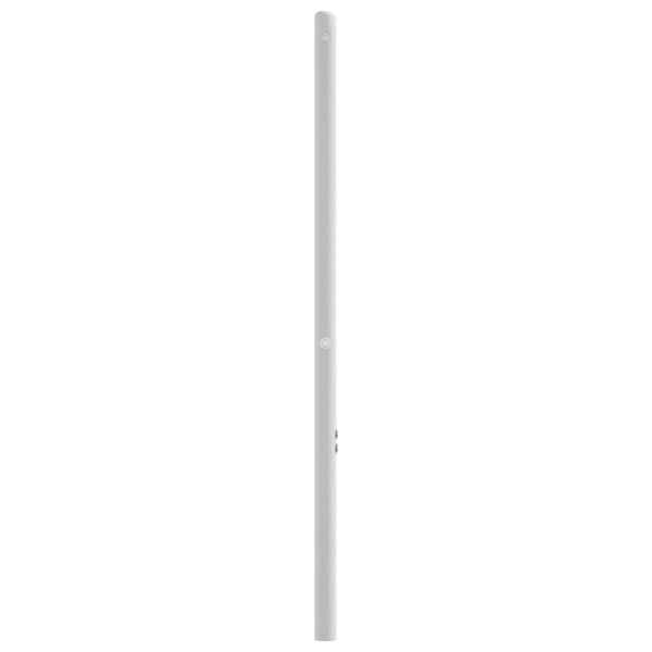 Valkoinen metallinen sängynpääty Smil 107cm