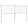 Weißes Metallkopfteil Smil 150cm