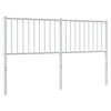 Weißes Metallkopfteil Smil 150cm