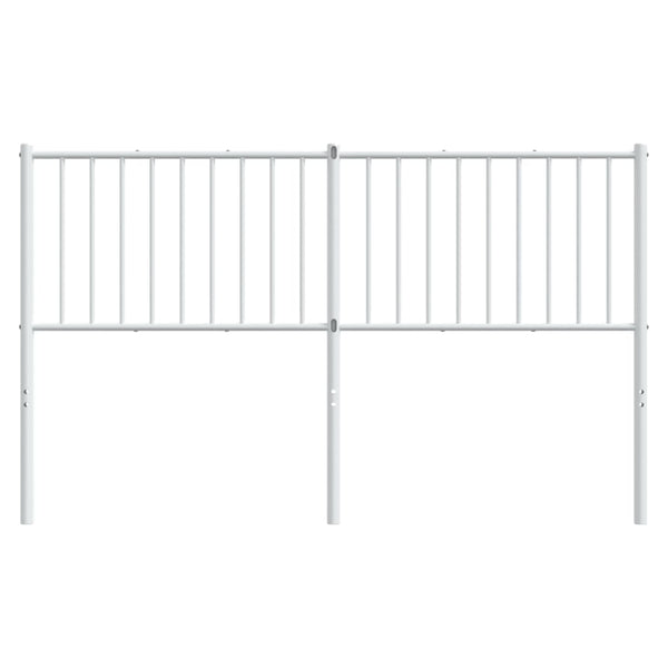 Valkoinen metallinen sängynpääty Smil 160cm