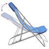 Blaue klappbare Strandstühle Newman (2 Stück Textilene / Stahl)