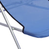 Blaue klappbare Strandstühle Newman (2 Stück Textilene / Stahl)