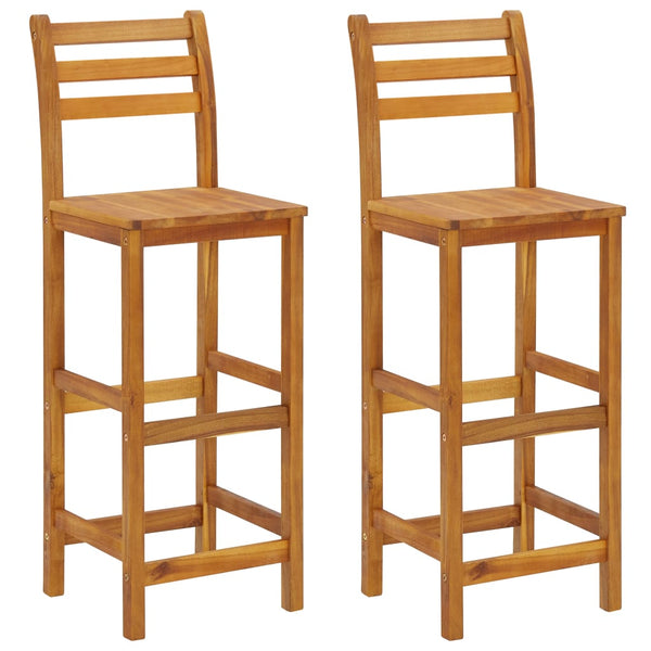 Gartenbar-Set Borz (3-teilig, Akazienholz)