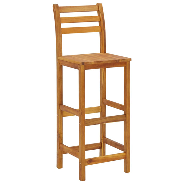 Gartenbar-Set Borz (3-teilig, Akazienholz)