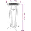 Gartenbar-Set Borz (3-teilig, Akazienholz)