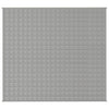 Hellgraue Gewichtsdecke Ghenadie 200x220cm (9 kg)