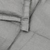 Graue Gewichtsdecke Ghenadie 200x220cm (13 kg Stoff)