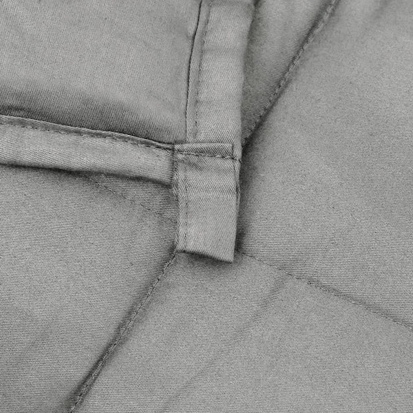 Graue Gewichtsdecke Ghenadie 200x220cm (13 kg Stoff)