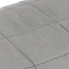 Hellgraue Gewichtsdecke Ghenadie 220x240cm (11 kg)
