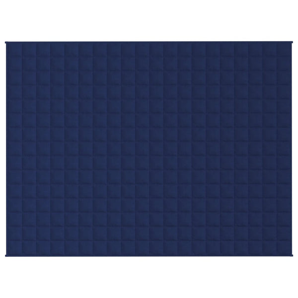 Blaue Therapiedecke Ghenadie 152x203cm (7 kg)