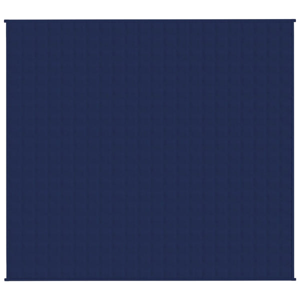 Blaue Therapiedecke Ghenadie 200x230cm (9 kg Stoff)