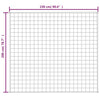 Blaue Therapiedecke Ghenadie 200x230cm (13 kg)