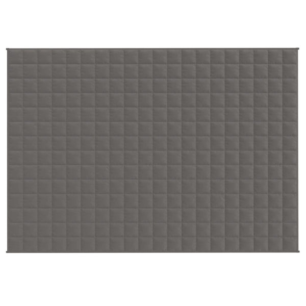 Graue Gewichtsdecke Jinar 135x200cm (6 kg)