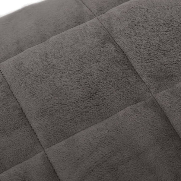 Graue Gewichtsdecke Jinar 135x200cm (6 kg)