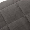Graue Gewichtsdecke Jinar 140x200cm (10 kg)