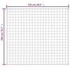 Harmaa painopeitto Jinar 200x230cm (13 kg)