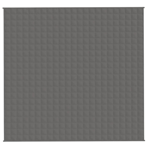 Graue Gewichtsdecke Jinar 220x230cm (11 kg)