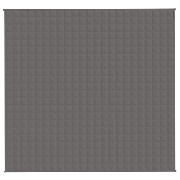 Graue Gewichtsdecke Jinar 220x240cm (11 kg)